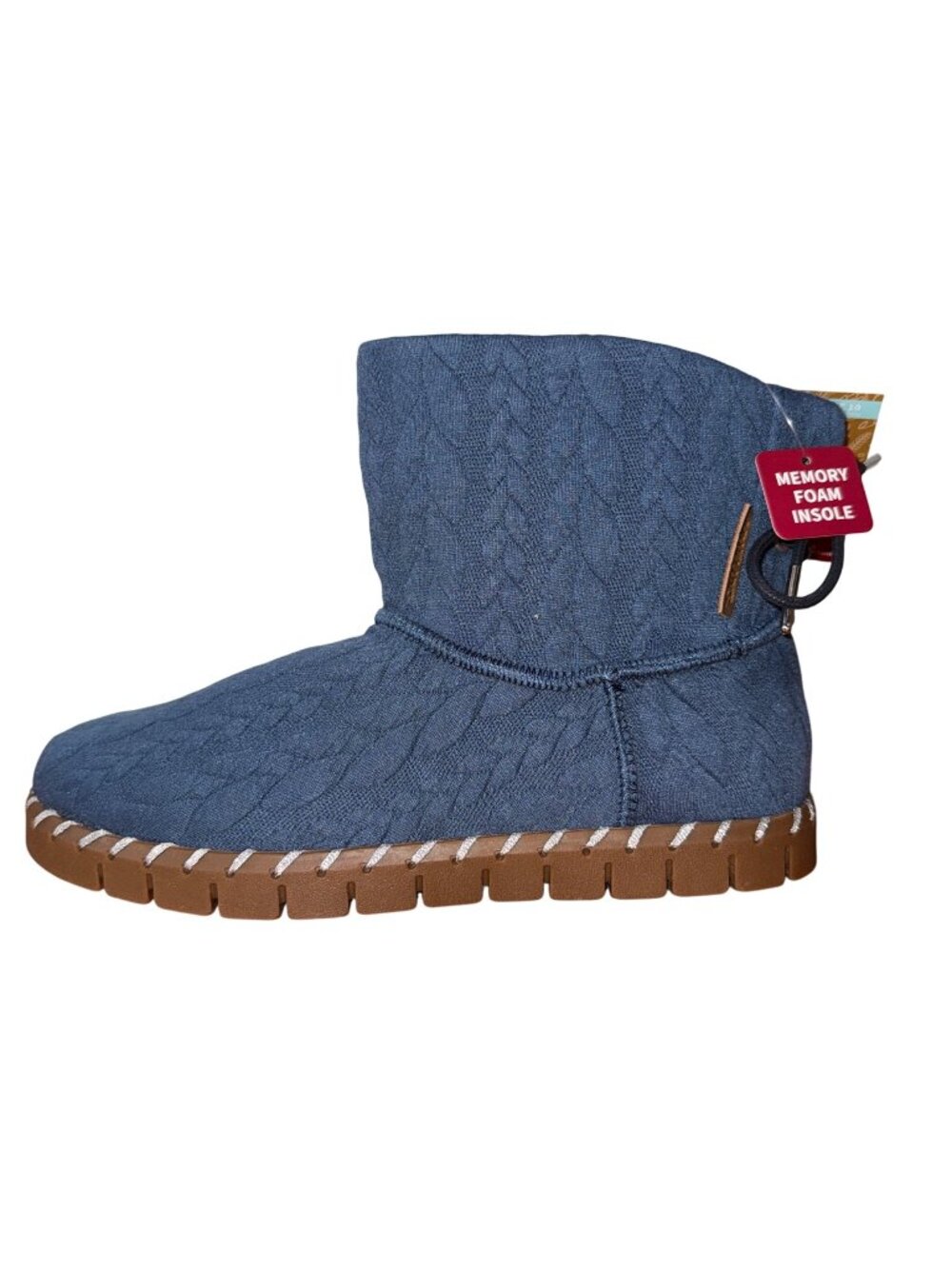 Muk Luks Womens Twilight Ankle Boots Hoboken Memory Foam Insole Size 10